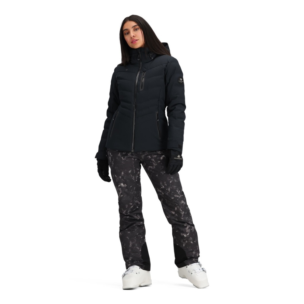Obermeyer Cosima Down Jacket  sz 6 black